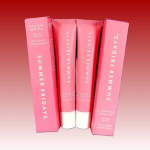 ♥2Packs:Pink Sugar/Summer Fridays Lip Butter Balm/NWT♥